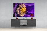 Yellow Flower Glass Wall Art