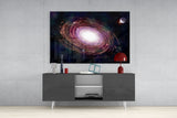 Milky Way Glass Wall Art