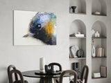 Tiny Bird Glass Wall Art