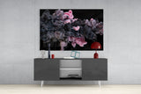 Pink Smoke Glass Wall Art