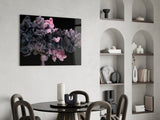 Pink Smoke Glass Wall Art