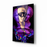 Modern Sculpture Glass Wall Art