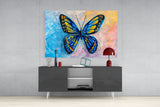 Butterfly Glass Wall Art