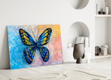 Butterfly Glass Wall Art