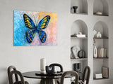 Butterfly Glass Wall Art