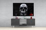 Skull Glass Wall Art