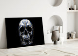 Skull Glass Wall Art