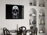 Skull Glass Wall Art