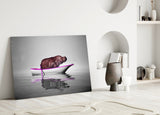 Hippo Glass Wall Art