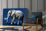 Elephant Glass Wall Art