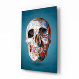 Skull Glass Wall Art