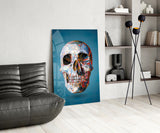 Skull Glass Wall Art