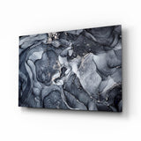 Gray Smoke Glass Wall Art