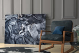 Gray Smoke Glass Wall Art