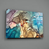 Colored Smoke Glass Wall Art