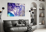 Colored Smoke Glass Wall Art