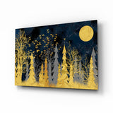 Colors of the Night Glass Wall Art