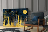 Colors of the Night Glass Wall Art