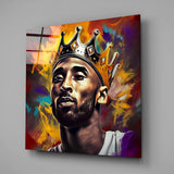 Kobe Bryant Glass Wall Art  || Designers Collection