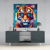 Cool Tiger Glass Wall Art