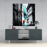 Eiffel Glass Wall Art