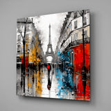 Eiffel Glass Wall Art