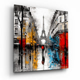 Eiffel Glass Wall Art