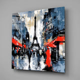 Eiffel Glass Wall Art