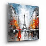 Eiffel Glass Wall Art