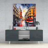 Spain Glass Wall Art