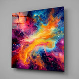 Space Glass Wall Art