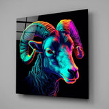 Ram Glass Wall Art