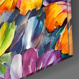 Flowers Glass Wall Art|| Designer's Collection