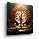 Life Tree Glass Wall Art|| Designer's Collection