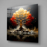 Life Tree Glass Wall Art|| Designer's Collection