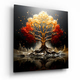 Life Tree Glass Wall Art|| Designer's Collection