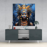 Woman Glass Wall Art|| Designer's Collection