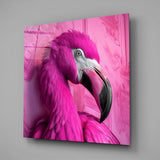 Flamingo Glass Wall Art|| Designer's Collection