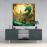 Dragon Glass Wall Art|| Designer's Collection