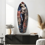 Eagle Glass Wall Art