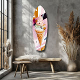 Icecream Dream Glass Wall Art