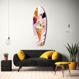 Icecream Dream Glass Wall Art