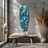 Feathers of the Haven Glass Wall Art