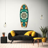 Emerald Dreams Glass Wall Art