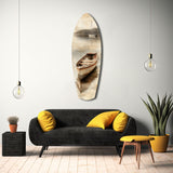 Drift of Solitude Glass Wall Art