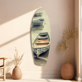 Drift of Solitude Glass Wall Art