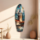 Galata Tower Glass Wall Art