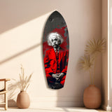 Einstein Mood V2 Glass Wall Art