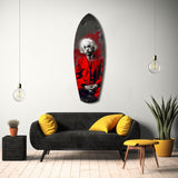 Einstein Mood V2 Glass Wall Art