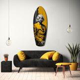 Einstein Listening Glass Wall Art